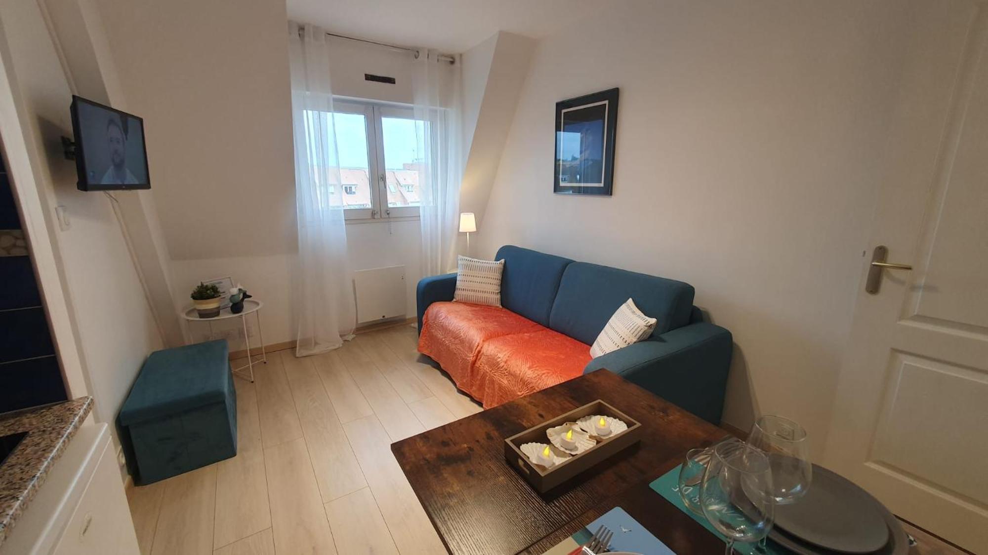 Super Deauville Appartement 2 Pieces Cosy Proche Plage Plein Sud วิลเลร์-ซูร์-แมร์ ภายนอก รูปภาพ