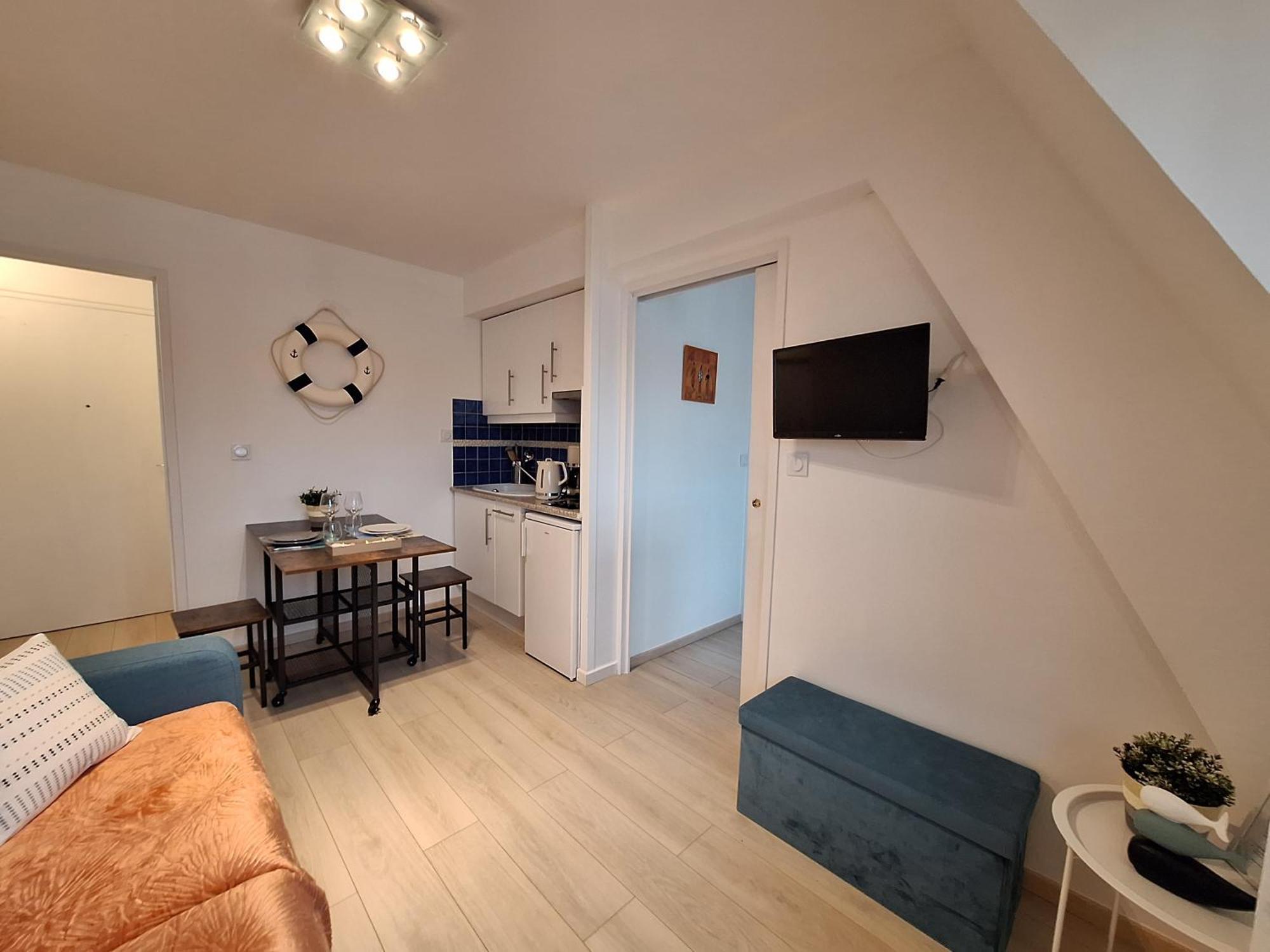 Super Deauville Appartement 2 Pieces Cosy Proche Plage Plein Sud วิลเลร์-ซูร์-แมร์ ภายนอก รูปภาพ