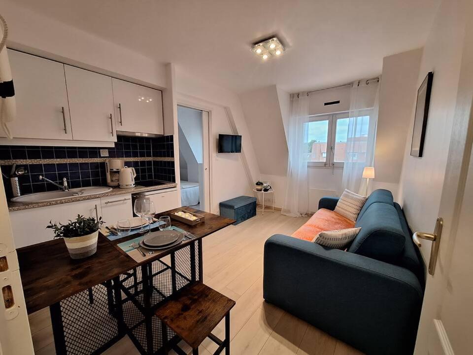 Super Deauville Appartement 2 Pieces Cosy Proche Plage Plein Sud วิลเลร์-ซูร์-แมร์ ภายนอก รูปภาพ